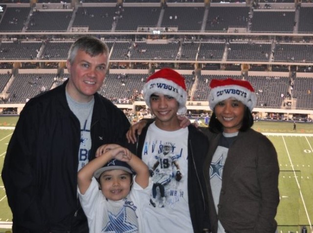 Dallas Cowboys game. December 24, 2011.