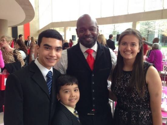 At the end, we also got to meet Emmitt Smith, a retired football player who played for the Dallas Cowboys until 2002.